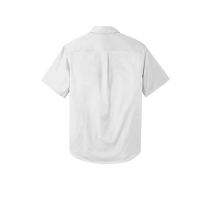 NEW INSIGNIA MEN'S - Port Authority® Short Sleeve SuperPro React™Twill Shirt - White