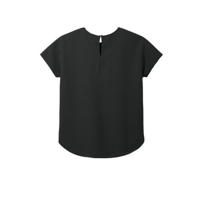 NEW INSIGNIA - Mercer+Mettle™ Women's Stretch Crepe Crew - Deep Black