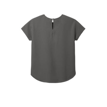 NEW INSIGNIA - Mercer+Mettle™ Women's Stretch Crepe Crew - Anchor Grey