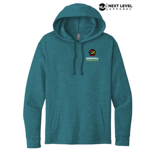 NEW INSIGNIA - Next Level™ Unisex PCH Fleece Pullover Hoodie - Heather Teal
